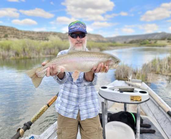 Fly fishing the San Juan River with Wild Out Pro Guide Service