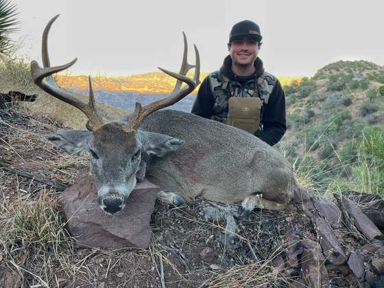 Mule deer and coues deer taken on guided New Mexico hunts with Wild Out Pro