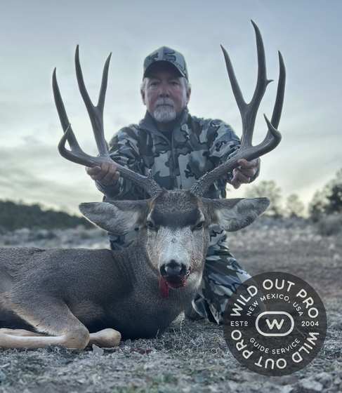 Mule deer and coues deer taken on guided New Mexico hunts with Wild Out Pro
