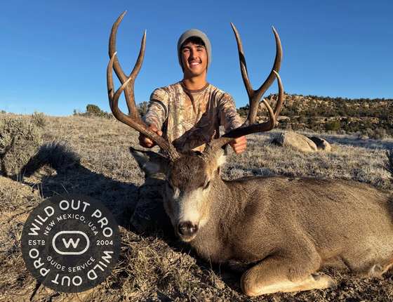 Mule deer and coues deer taken on guided New Mexico hunts with Wild Out Pro