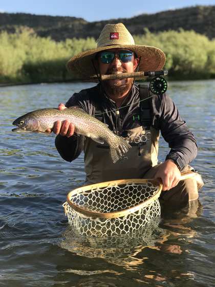 Fly fishing the San Juan River with Wild Out Pro Guide Service