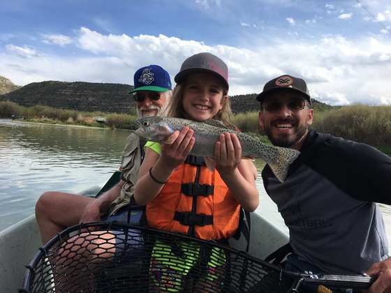 Fly fishing the San Juan River with Wild Out Pro Guide Service