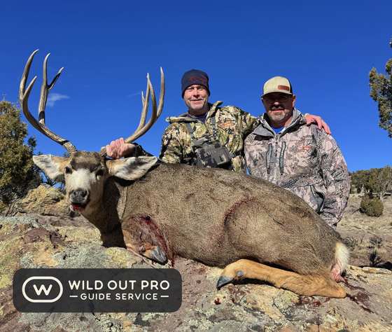 Mule deer and coues deer taken on guided New Mexico hunts with Wild Out Pro