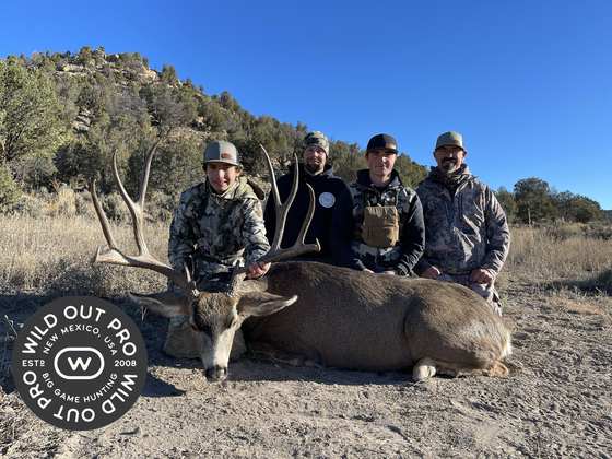 Mule deer and coues deer taken on guided New Mexico hunts with Wild Out Pro