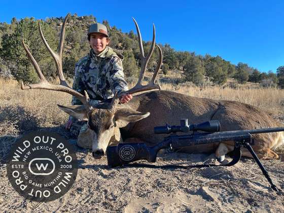 Mule deer and coues deer taken on guided New Mexico hunts with Wild Out Pro