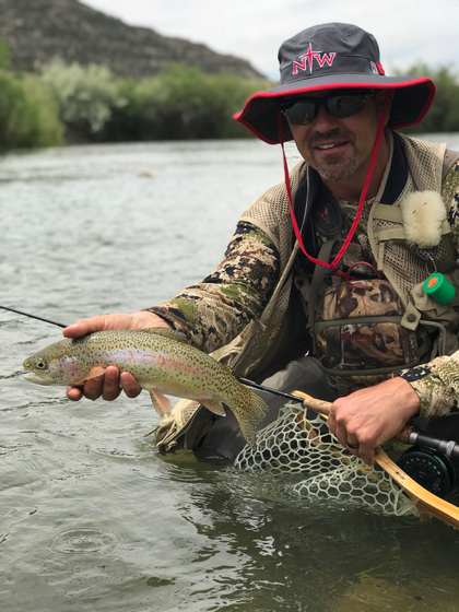 Fly fishing the San Juan River with Wild Out Pro Guide Service