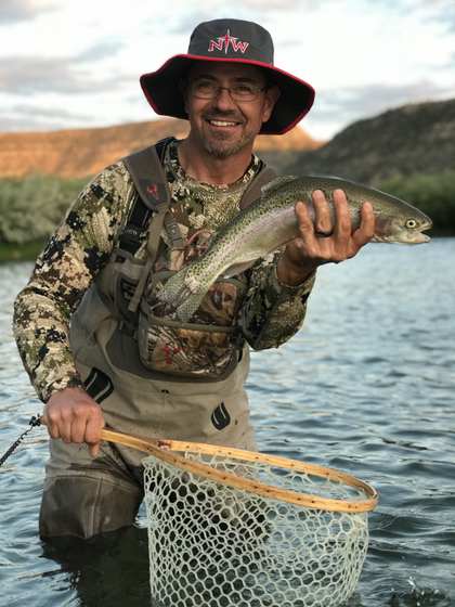 Fly fishing the San Juan River with Wild Out Pro Guide Service