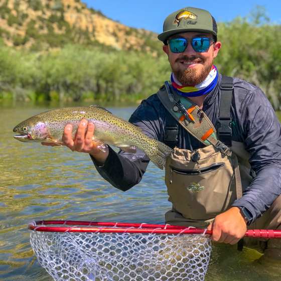 Fly fishing the San Juan River with Wild Out Pro Guide Service