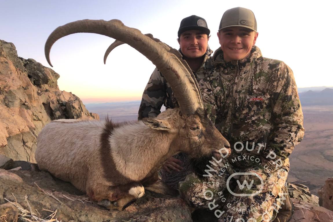 Persian Ibex hunting in New Mexico with Wild Out Pro Guide Service